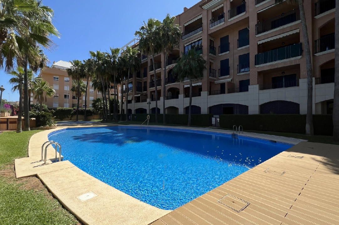 appartement en Denia(Centro) en location de vacances, construit 84 m², estado bien cuidado, + KLIMA, aire acondicionado, 1 chambre, 2 salle de bains, piscina, ref.: T-1318-29