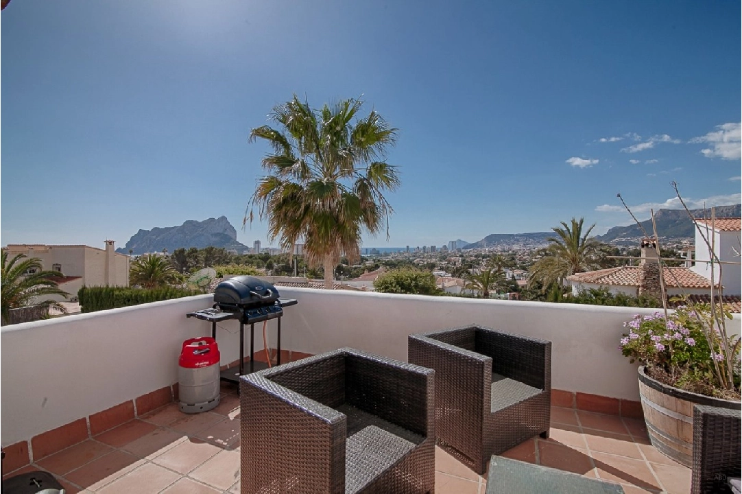 villa en Calpe(Carrio) en vente, construit 312 m², terrain 1010 m², 6 chambre, 5 salle de bains, piscina, ref.: AM-11289DA-3700-6