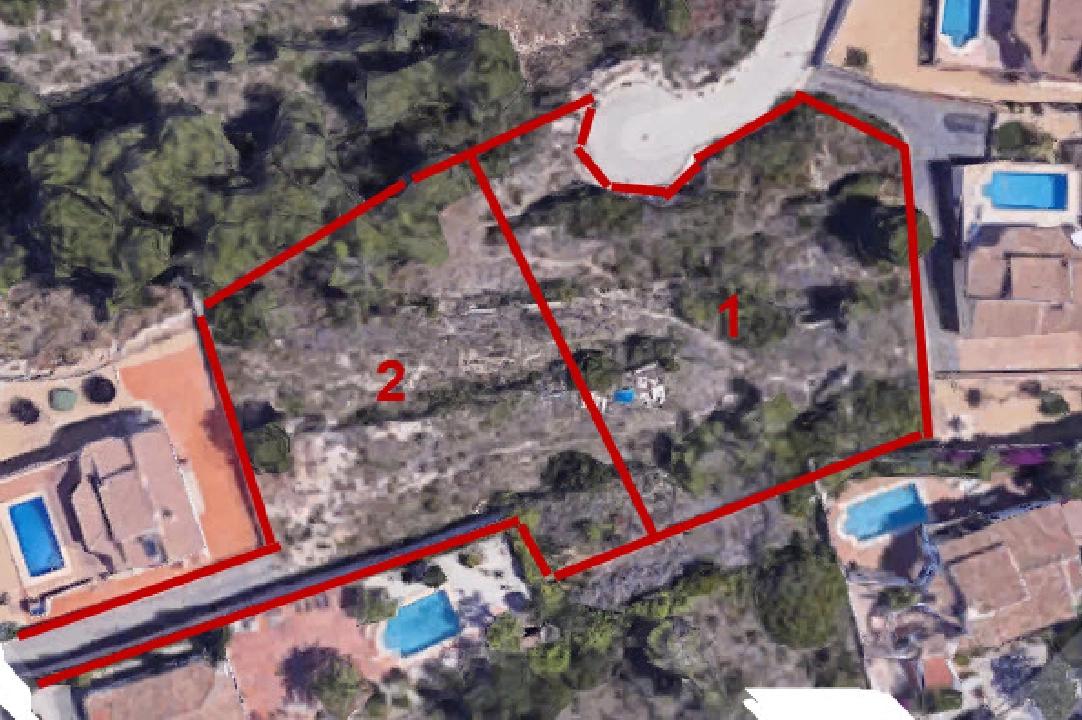 terrain en Moraira(Benimeit) en vente, aire acondicionado, terrain 1280 m², piscina, ref.: BP-3067MOR-11