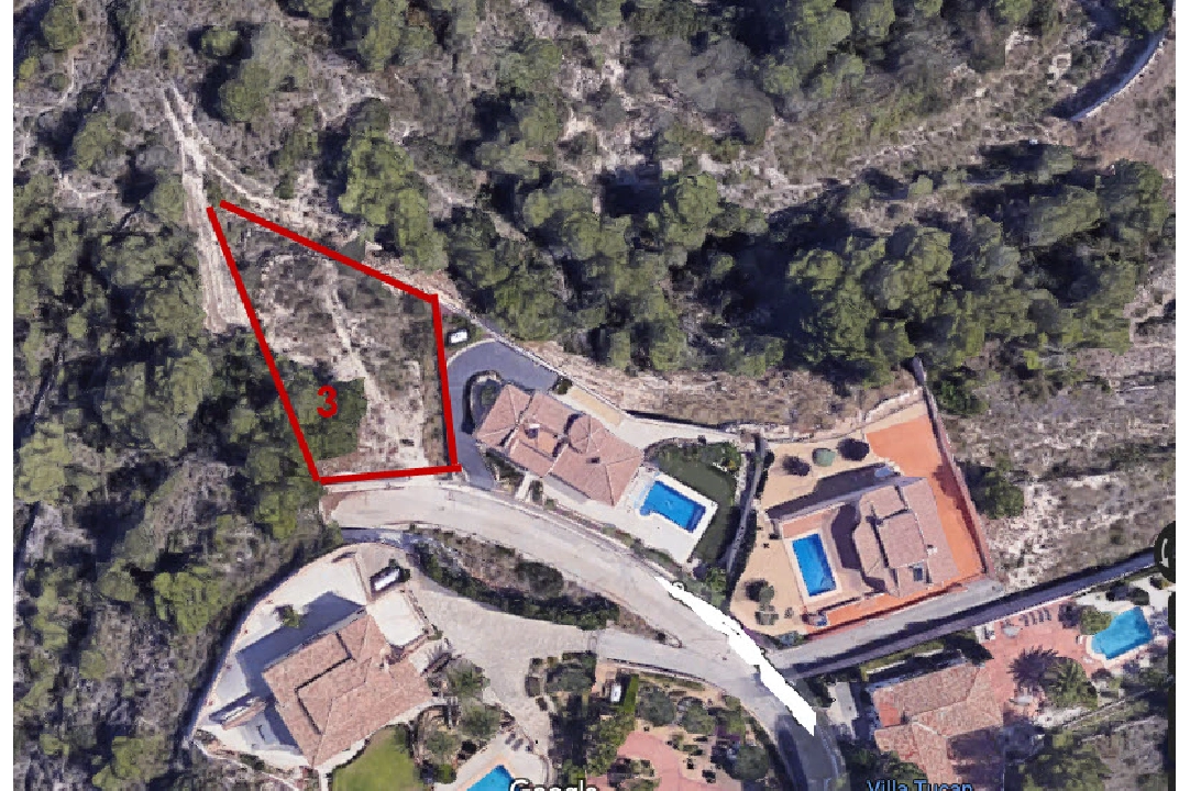 terrain en Moraira(Benimeit) en vente, aire acondicionado, terrain 1280 m², piscina, ref.: BP-3067MOR-12