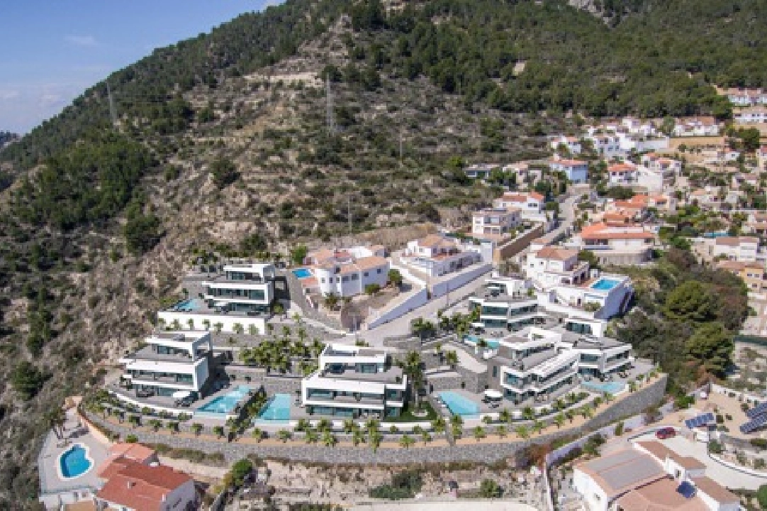 villa en Calpe en vente, construit 410 m², aire acondicionado, terrain 675 m², 4 chambre, 4 salle de bains, piscina, ref.: CA-H-1371-AMB-6