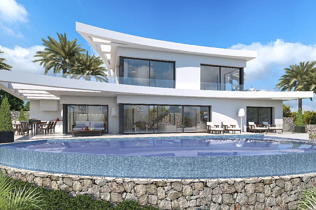 villa en Denia en vente, construit 317 m², aire acondicionado, terrain 1400 m², 3 chambre, 4 salle de bains, piscina, ref.: UM-UV-SOROLLA-6