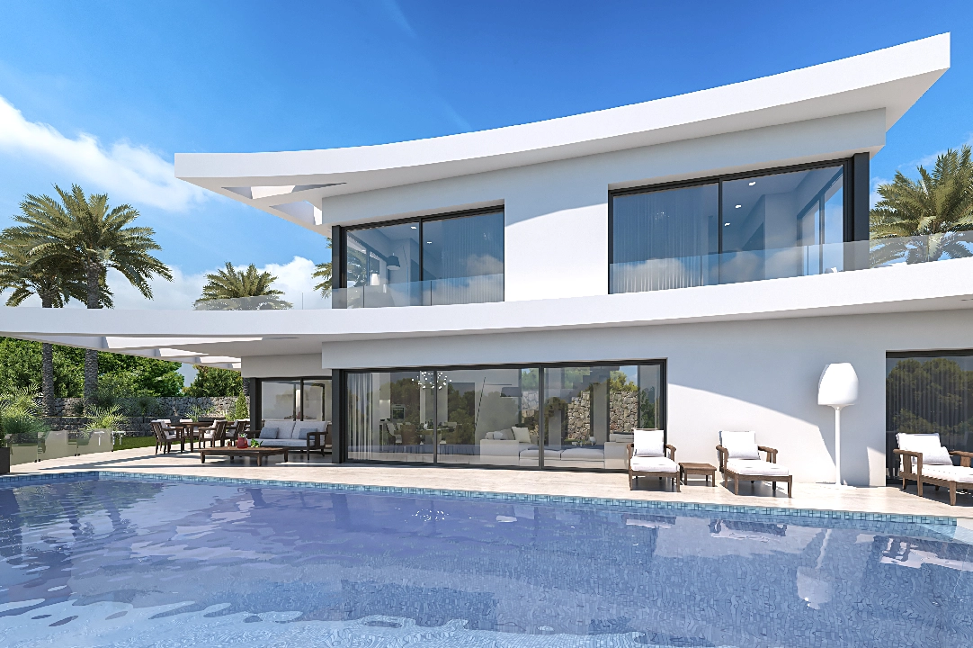 villa en Denia en vente, construit 317 m², aire acondicionado, terrain 1400 m², 3 chambre, 4 salle de bains, piscina, ref.: UM-UV-SOROLLA-7