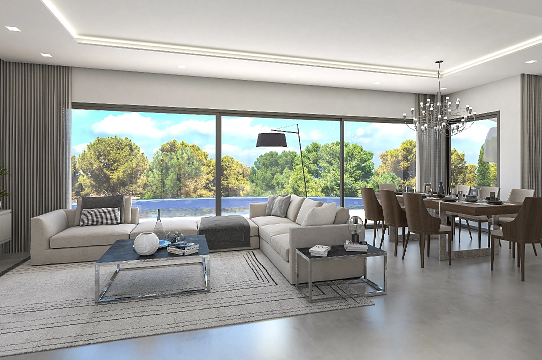 villa en Denia en vente, construit 317 m², aire acondicionado, terrain 1400 m², 3 chambre, 4 salle de bains, piscina, ref.: UM-UV-SOROLLA-9