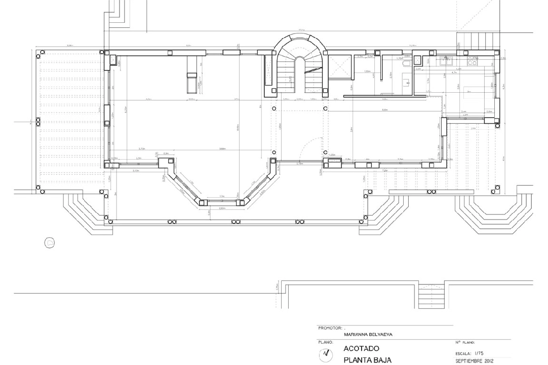 villa en Calpe(Ragol de Galeno) en vente, construit 670 m², aire acondicionado, terrain 1850 m², 5 chambre, 5 salle de bains, piscina, ref.: BP-6135CAL-29