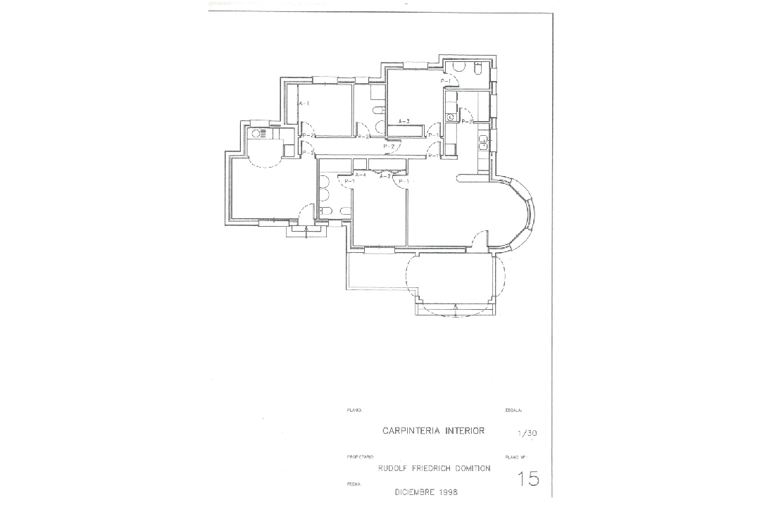 villa en Els Poblets en vente, construit 130 m², ano de construccion 2000, estado bien cuidado, + calefaccion central, aire acondicionado, terrain 545 m², 4 chambre, 2 salle de bains, piscina, ref.: AS-2721-11