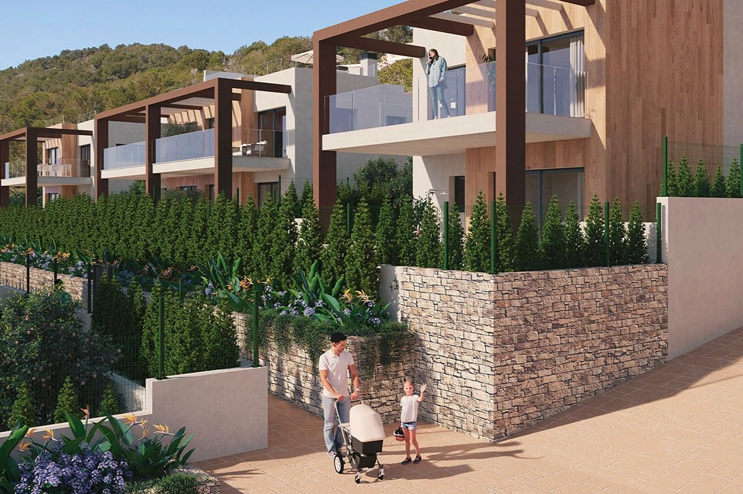 apartamento en la planta superior en Font de Sa Cala en vente, construit 138 m², estado nuevo, aire acondicionado, 3 chambre, 2 salle de bains, piscina, ref.: HA-MLN-160-A02-1