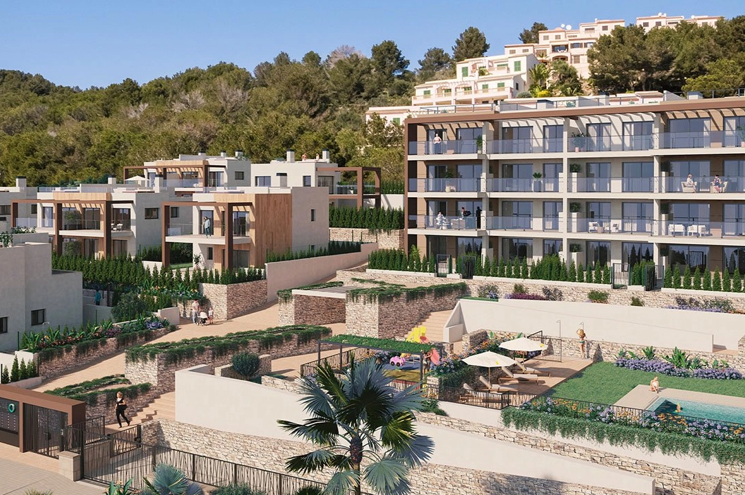 apartamento en la planta superior en Font de Sa Cala en vente, construit 138 m², estado nuevo, aire acondicionado, 3 chambre, 2 salle de bains, piscina, ref.: HA-MLN-160-A02-4