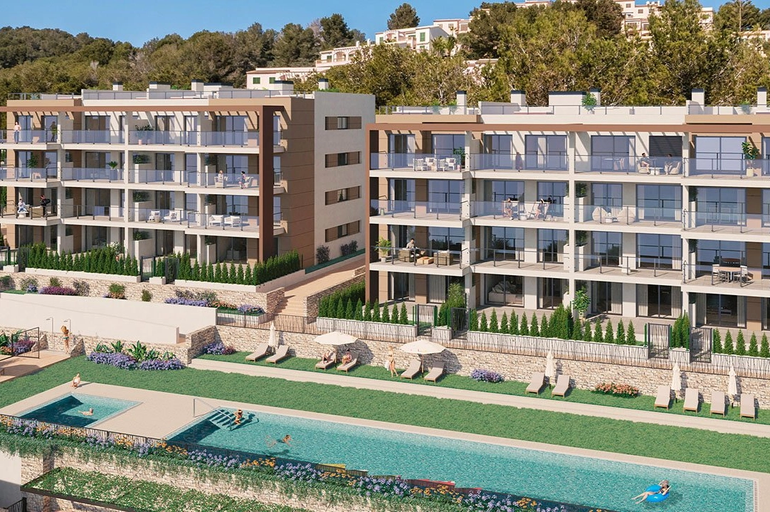 apartamento en la planta superior en Font de Sa Cala en vente, construit 138 m², estado nuevo, aire acondicionado, 3 chambre, 2 salle de bains, piscina, ref.: HA-MLN-160-A02-5