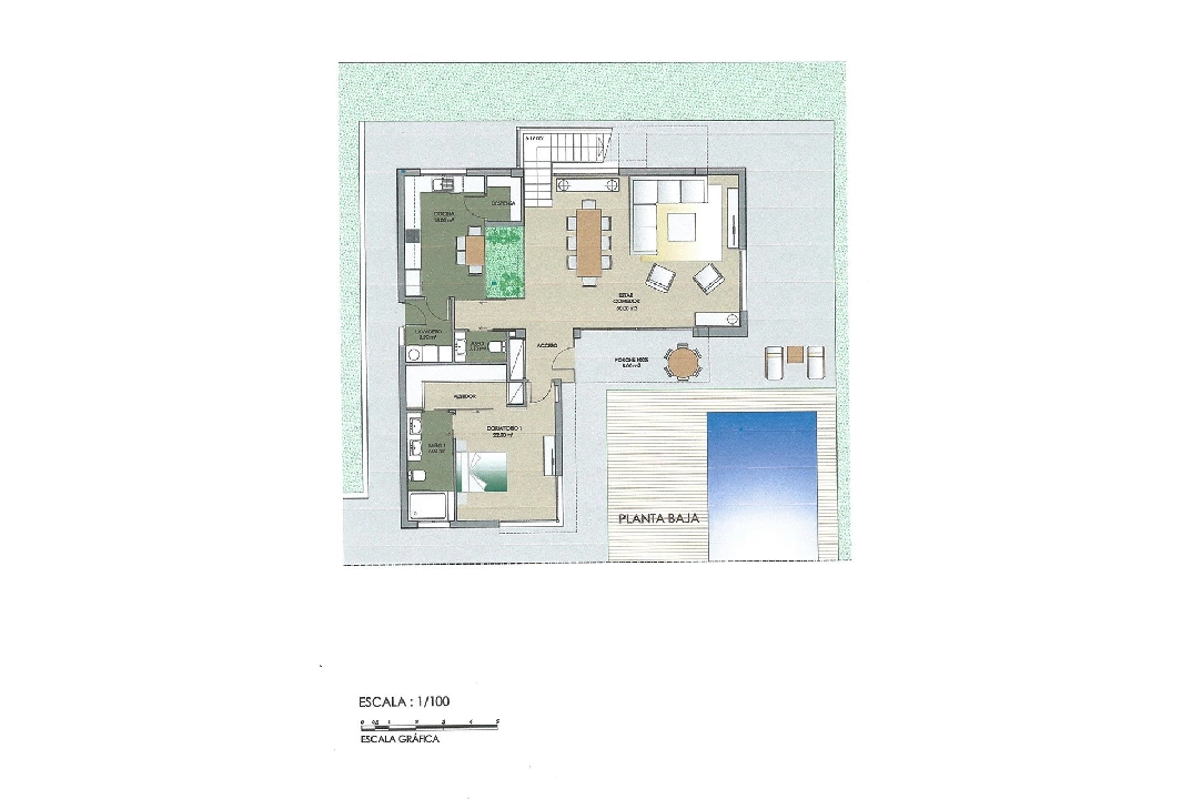 villa en Dehesa de Campoamor en vente, construit 318 m², estado nuevo, terrain 500 m², 3 chambre, 3 salle de bains, piscina, ref.: HA-DCN-100-E13-27