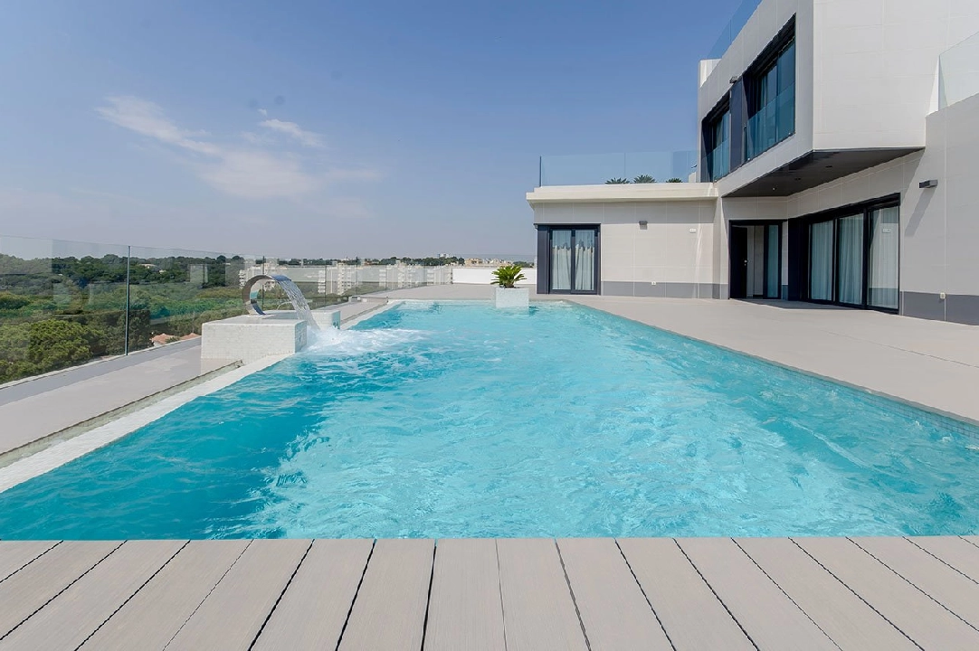 villa en Dehesa de Campoamor en vente, construit 318 m², estado nuevo, terrain 500 m², 3 chambre, 3 salle de bains, piscina, ref.: HA-DCN-100-E13-3