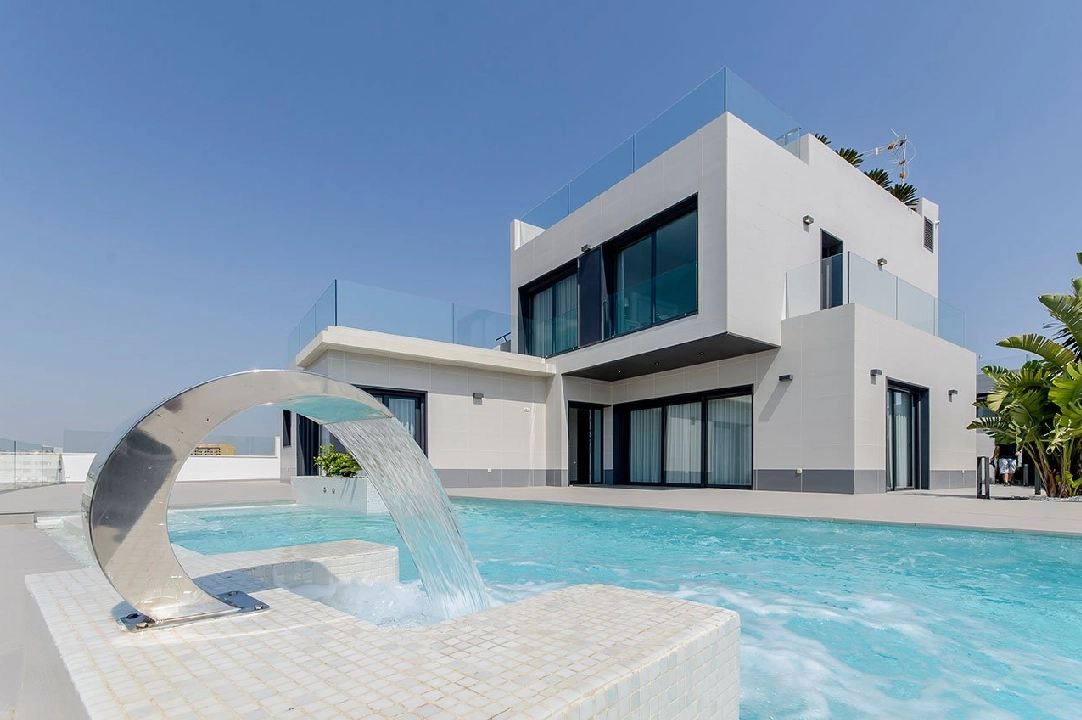 villa en Dehesa de Campoamor en vente, construit 318 m², estado nuevo, terrain 500 m², 3 chambre, 3 salle de bains, piscina, ref.: HA-DCN-100-E13-4