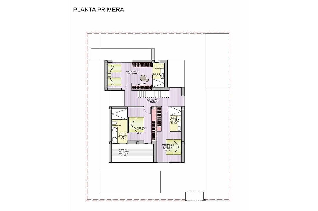 villa en Dehesa de Campoamor en vente, construit 307 m², estado nuevo, terrain 500 m², 4 chambre, 4 salle de bains, piscina, ref.: HA-DCN-100-E15-12