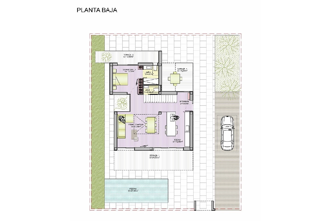 villa en Dehesa de Campoamor en vente, construit 307 m², estado nuevo, terrain 500 m², 4 chambre, 4 salle de bains, piscina, ref.: HA-DCN-100-E15-9