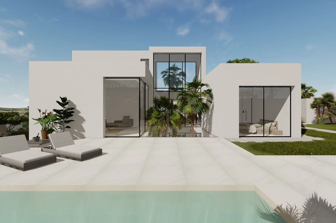 villa en Orihuela Costa en vente, construit 349 m², estado nuevo, aire acondicionado, terrain 1075 m², 3 chambre, 3 salle de bains, piscina, ref.: HA-OCN-145-E01-2