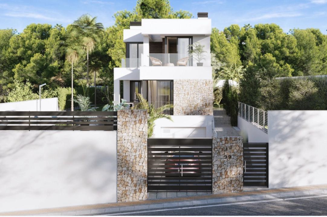 villa en Finestrat en vente, construit 229 m², aire acondicionado, 3 chambre, 3 salle de bains, piscina, ref.: BS-4958346-13