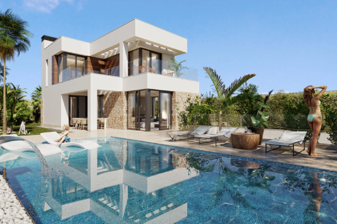 villa en Finestrat en vente, construit 229 m², aire acondicionado, 3 chambre, 3 salle de bains, piscina, ref.: BS-4958346-2