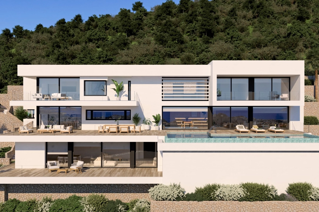 villa en Benitachell en vente, construit 1084 m², aire acondicionado, 5 chambre, 4 salle de bains, piscina, ref.: BS-5246170-6