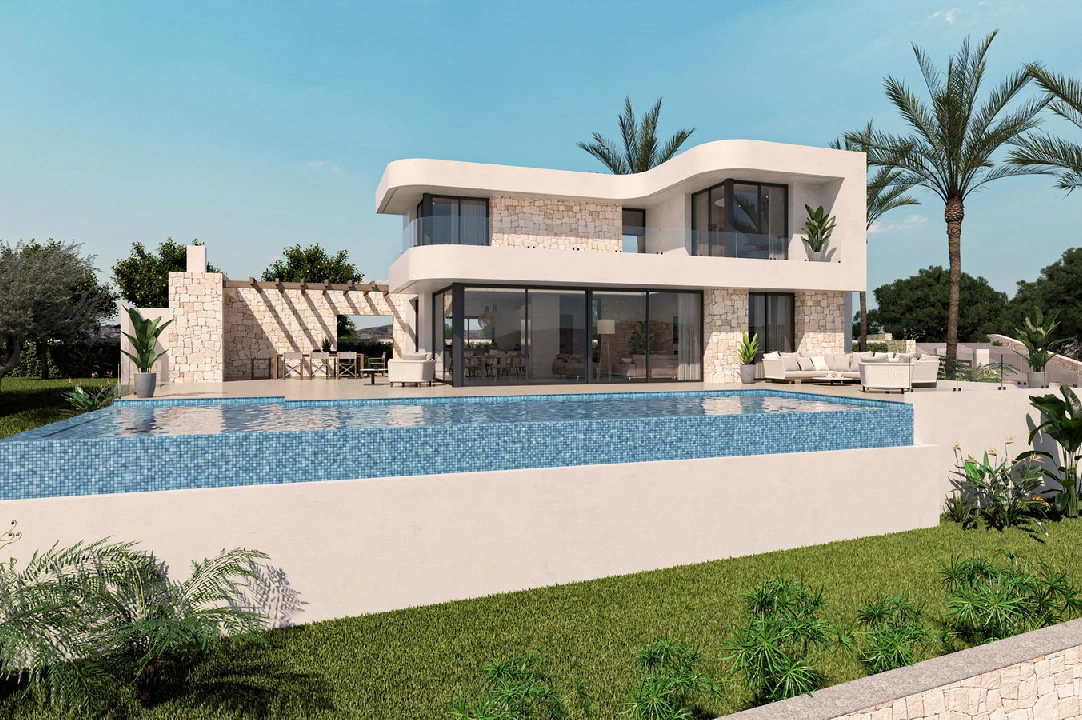 villa en Rafol de Almunia en vente, construit 186 m², ano de construccion 2023, terrain 900 m², 3 chambre, 2 salle de bains, ref.: AS-0722-6