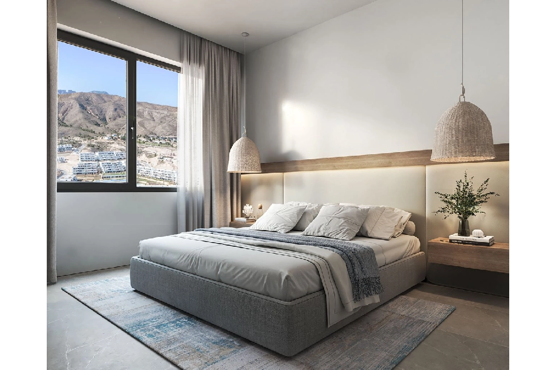 apartamento en la planta superior en Finestrat en vente, construit 131 m², estado nuevo, aire acondicionado, 2 chambre, 2 salle de bains, piscina, ref.: HA-FIN-251-A02-9