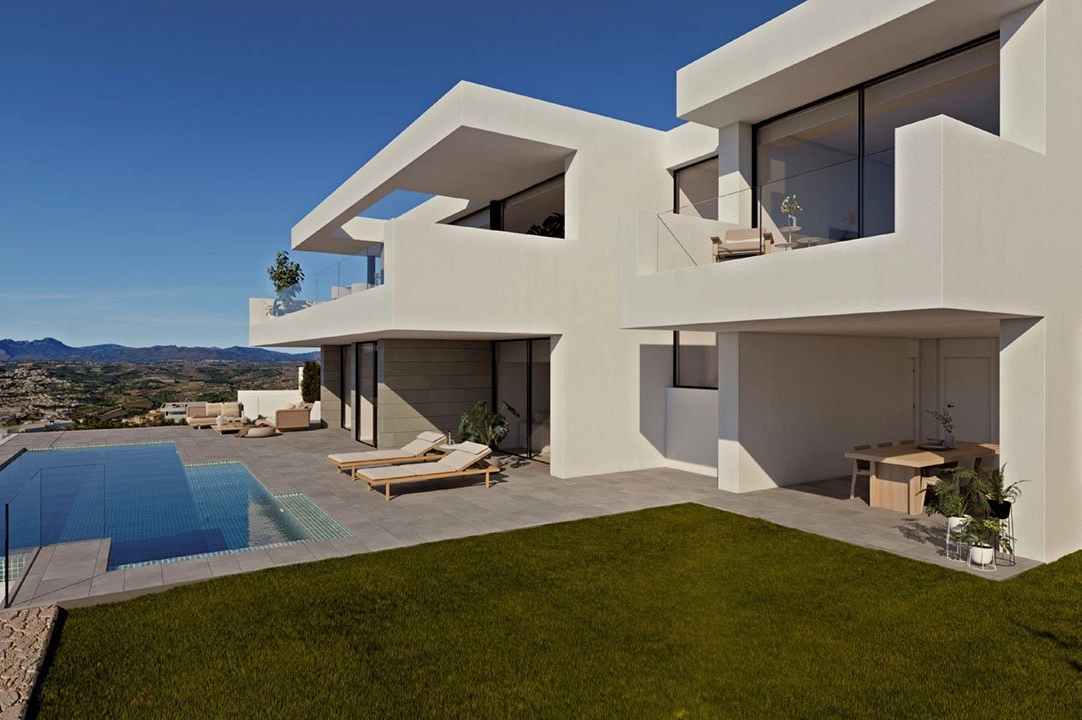 villa en Cumbre del Sol en vente, construit 693 m², estado nuevo, aire acondicionado, terrain 1158 m², 3 chambre, 3 salle de bains, piscina, ref.: HA-CDN-200-E13-3