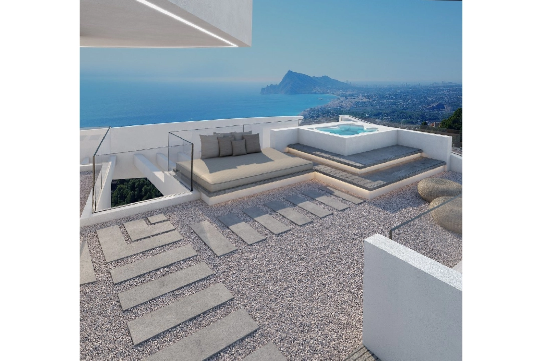 villa en Altea en vente, construit 280 m², ano de construccion 2019, + calefaccion suelo, terrain 973 m², 4 chambre, 4 salle de bains, ref.: NL-NLD1086-4