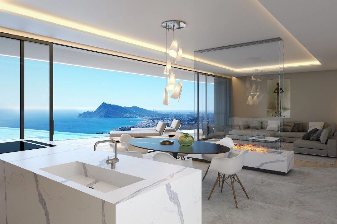 villa en Altea en vente, construit 280 m², ano de construccion 2019, + calefaccion suelo, terrain 973 m², 4 chambre, 4 salle de bains, ref.: NL-NLD1086-7