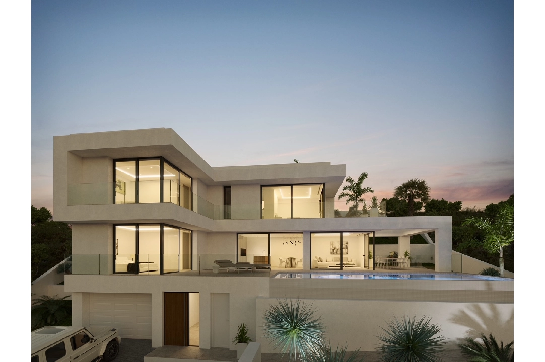 villa en Calpe en vente, construit 241 m², terrain 1010 m², 3 chambre, 3 salle de bains, ref.: RA-1322-3