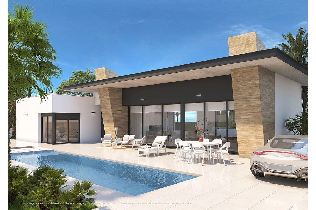 villa en Ciudad Quesada en vente, construit 150 m², estado nuevo, terrain 530 m², 3 chambre, 3 salle de bains, piscina, ref.: HA-CQN-101-E01-3