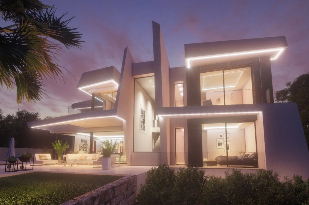 villa en Calpe en vente, construit 336 m², aire acondicionado, terrain 1783 m², 4 chambre, 4 salle de bains, piscina, ref.: CA-H-1538-AMB-3