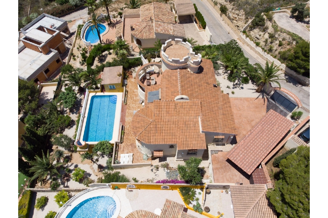 villa en Benitachell(Cumbre del Sol) en vente, construit 237 m², + calefaccion central, terrain 1011 m², 5 chambre, 3 salle de bains, piscina, ref.: NL-NLD1394-19