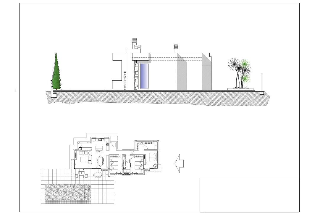 villa en Calpe en vente, construit 166 m², aire acondicionado, terrain 800 m², 3 chambre, 2 salle de bains, piscina, ref.: BI-CA.H-443-8