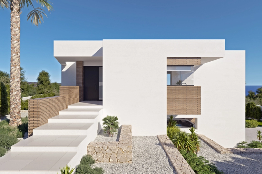 villa en Benitachell(Cumbre del Sol) en vente, construit 615 m², aire acondicionado, terrain 951 m², 3 chambre, 4 salle de bains, piscina, ref.: BP-4178BELL-12