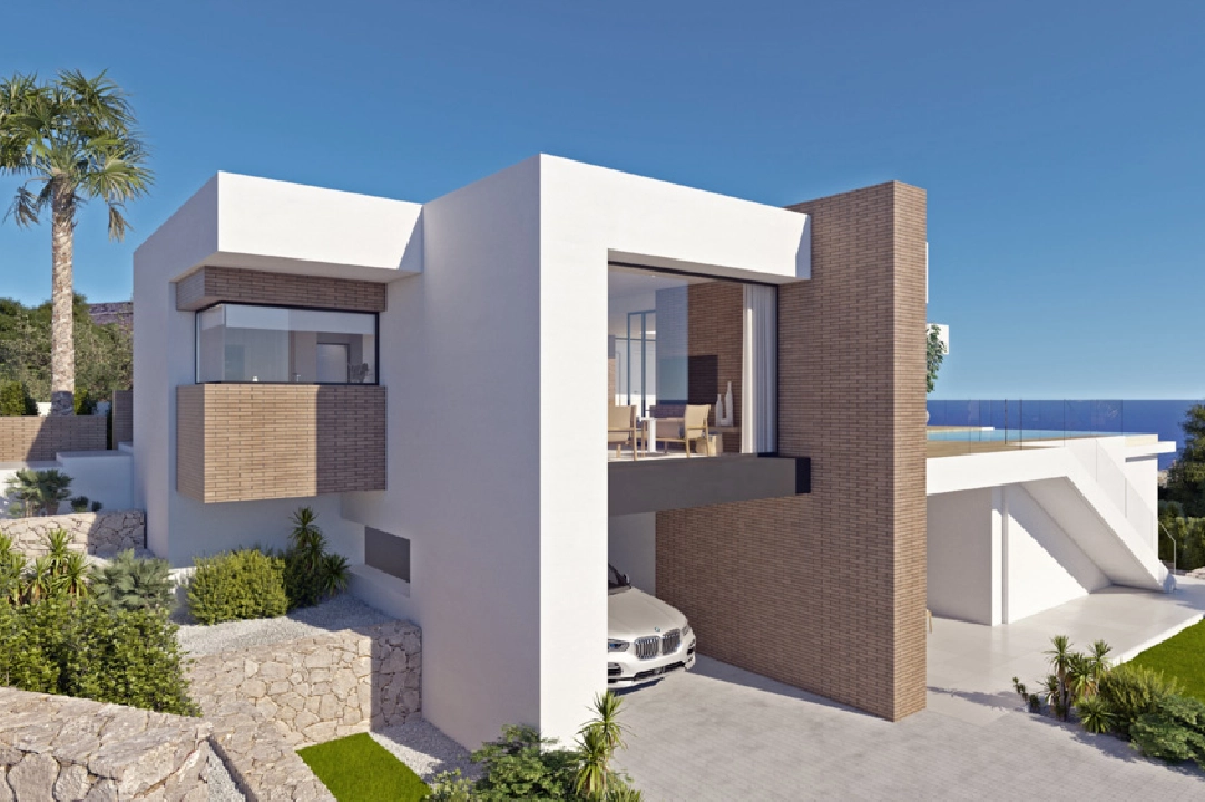 villa en Benitachell(Cumbre del Sol) en vente, construit 615 m², aire acondicionado, terrain 951 m², 3 chambre, 4 salle de bains, piscina, ref.: BP-4178BELL-3