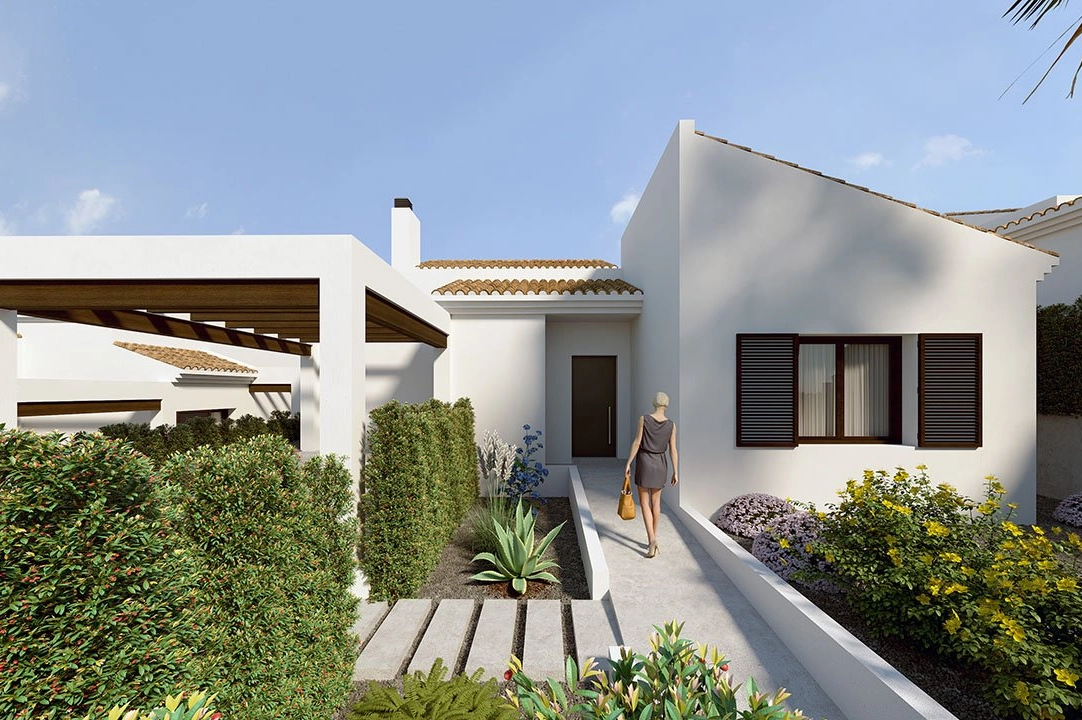 villa en Algorfa en vente, construit 205 m², estado nuevo, aire acondicionado, terrain 437 m², 3 chambre, 2 salle de bains, piscina, ref.: HA-ARN-112-E02-2