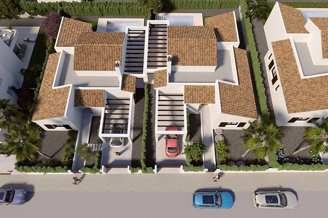 villa en Algorfa en vente, construit 205 m², estado nuevo, aire acondicionado, terrain 437 m², 3 chambre, 2 salle de bains, piscina, ref.: HA-ARN-112-E02-4