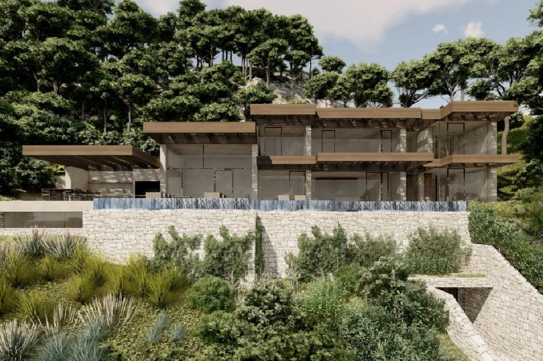 villa en Benissa(Raco de Galeno) en vente, construit 500 m², aire acondicionado, terrain 1566 m², 6 chambre, 6 salle de bains, piscina, ref.: BP-6390BEN-5