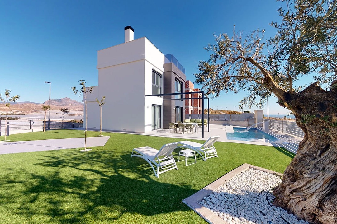 villa en Muchamiel en vente, construit 169 m², estado nuevo, terrain 388 m², 3 chambre, 3 salle de bains, piscina, ref.: HA-MMN-100-E01-3