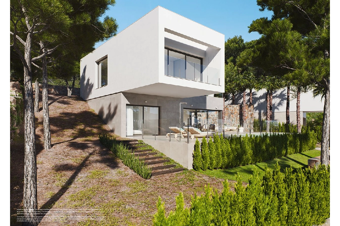 villa en Orihuela Costa en vente, construit 305 m², estado nuevo, aire acondicionado, terrain 813 m², 3 chambre, 2 salle de bains, piscina, ref.: HA-OCN-146-E03-2