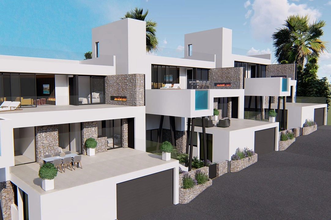 villa en Rojales en vente, construit 250 m², estado nuevo, aire acondicionado, terrain 390 m², 3 chambre, 3 salle de bains, piscina, ref.: HA-RON-520-E02-2