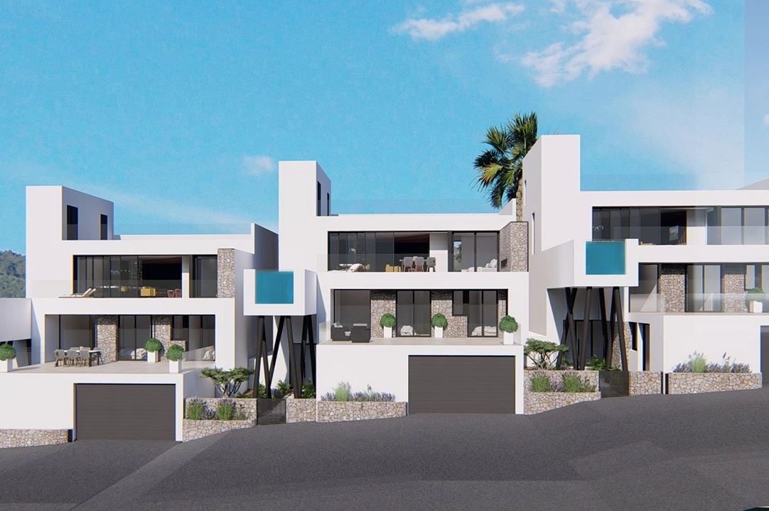 villa en Rojales en vente, construit 250 m², estado nuevo, aire acondicionado, terrain 390 m², 3 chambre, 3 salle de bains, piscina, ref.: HA-RON-520-E02-3