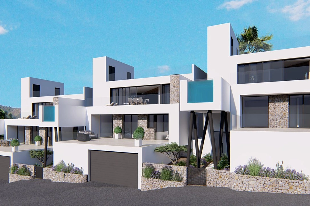 villa en Rojales en vente, construit 250 m², estado nuevo, aire acondicionado, terrain 390 m², 3 chambre, 3 salle de bains, piscina, ref.: HA-RON-520-E02-9