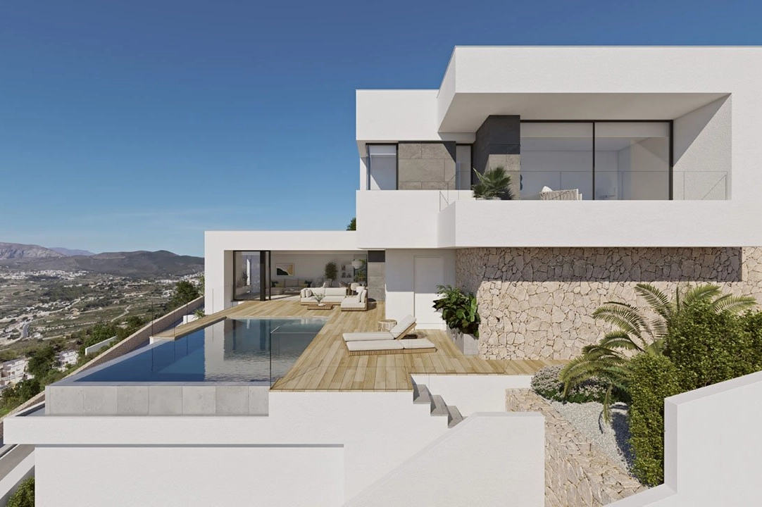 villa en Cumbre del Sol en vente, construit 469 m², estado nuevo, + fussboden, aire acondicionado, terrain 807 m², 3 chambre, 2 salle de bains, piscina, ref.: HA-CDN-200-E15-6