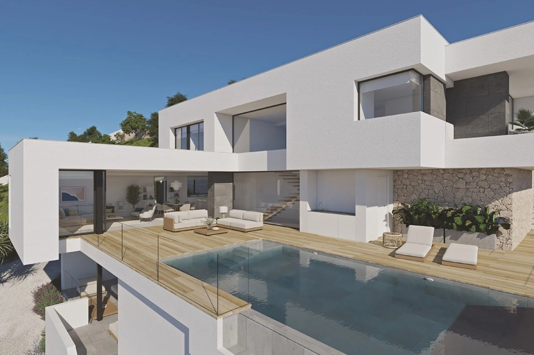 villa en Cumbre del Sol en vente, construit 469 m², estado nuevo, + fussboden, aire acondicionado, terrain 807 m², 3 chambre, 2 salle de bains, piscina, ref.: HA-CDN-200-E15-7