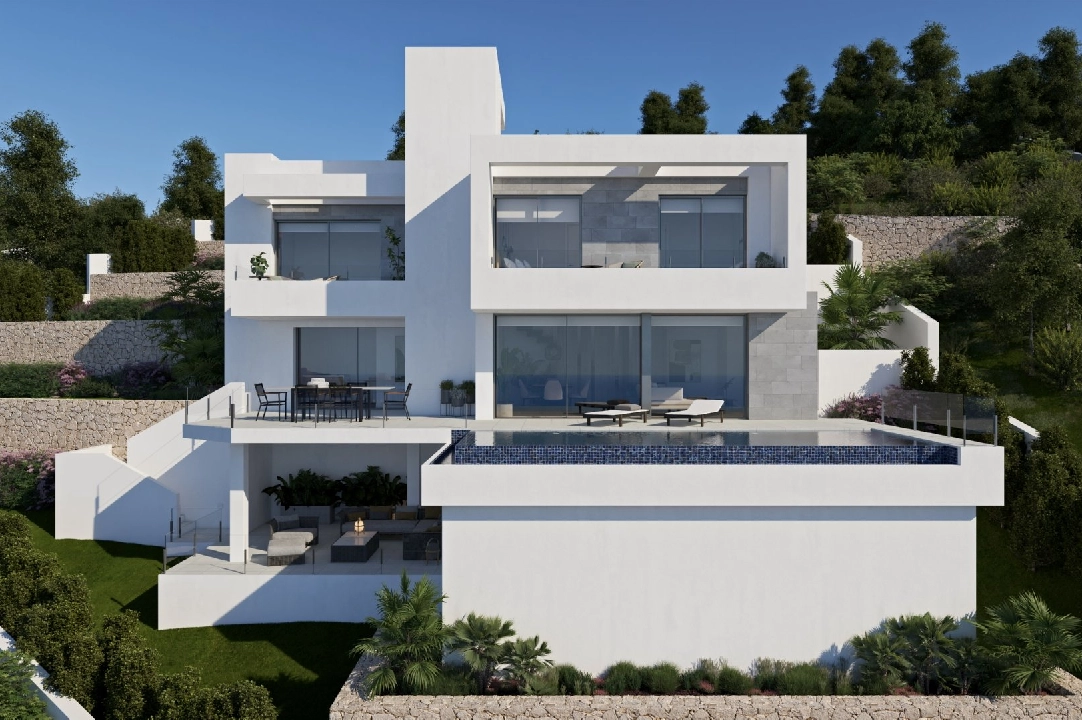 villa en Cumbre del Sol(Lirios Sunrise) en vente, construit 169 m², terrain 805 m², 3 chambre, 3 salle de bains, piscina, ref.: VA-AL031-5