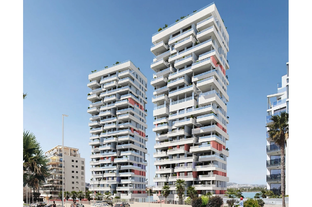 apartamento en la planta superior en Calpe en vente, construit 65 m², estado nuevo, aire acondicionado, 1 chambre, 1 salle de bains, piscina, ref.: HA-CAN-130-A01-1