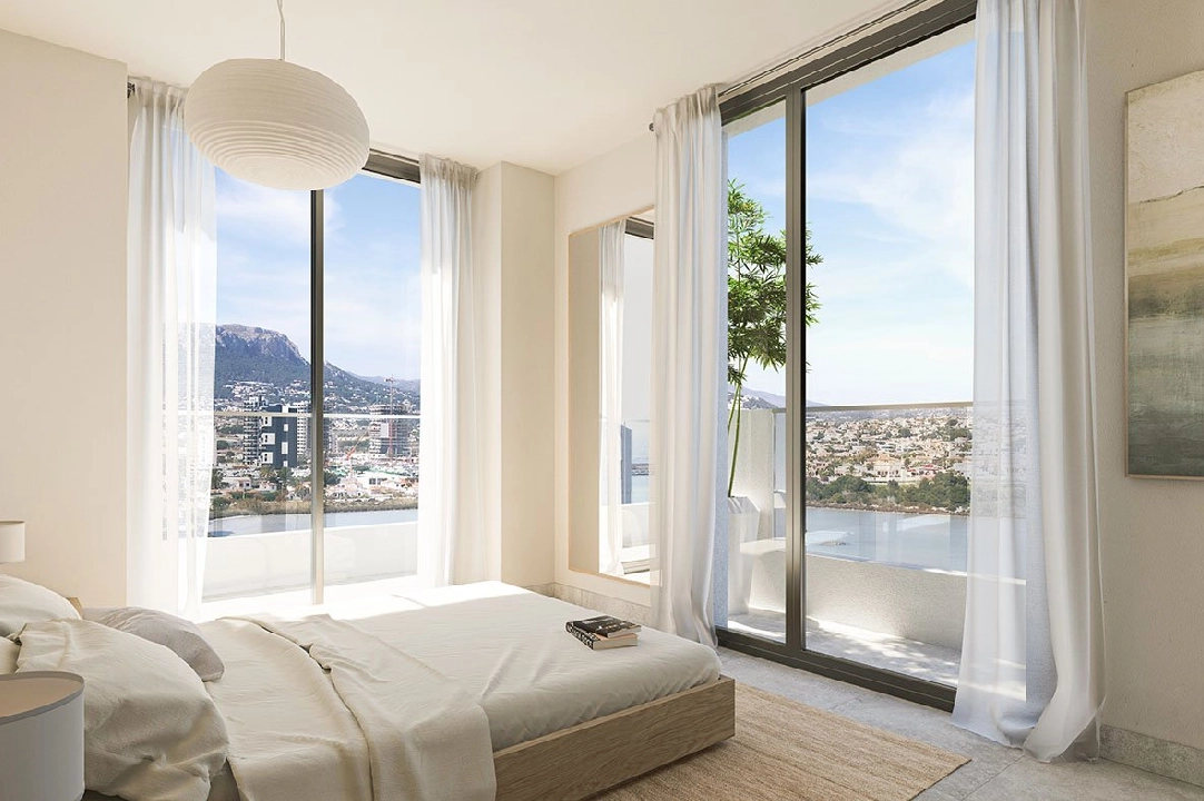 apartamento en la planta superior en Calpe en vente, construit 65 m², estado nuevo, aire acondicionado, 1 chambre, 1 salle de bains, piscina, ref.: HA-CAN-130-A01-12