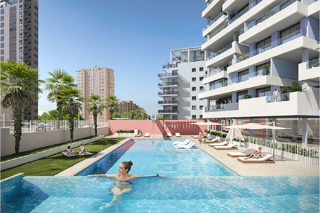 apartamento en la planta superior en Calpe en vente, construit 65 m², estado nuevo, aire acondicionado, 1 chambre, 1 salle de bains, piscina, ref.: HA-CAN-130-A01-2