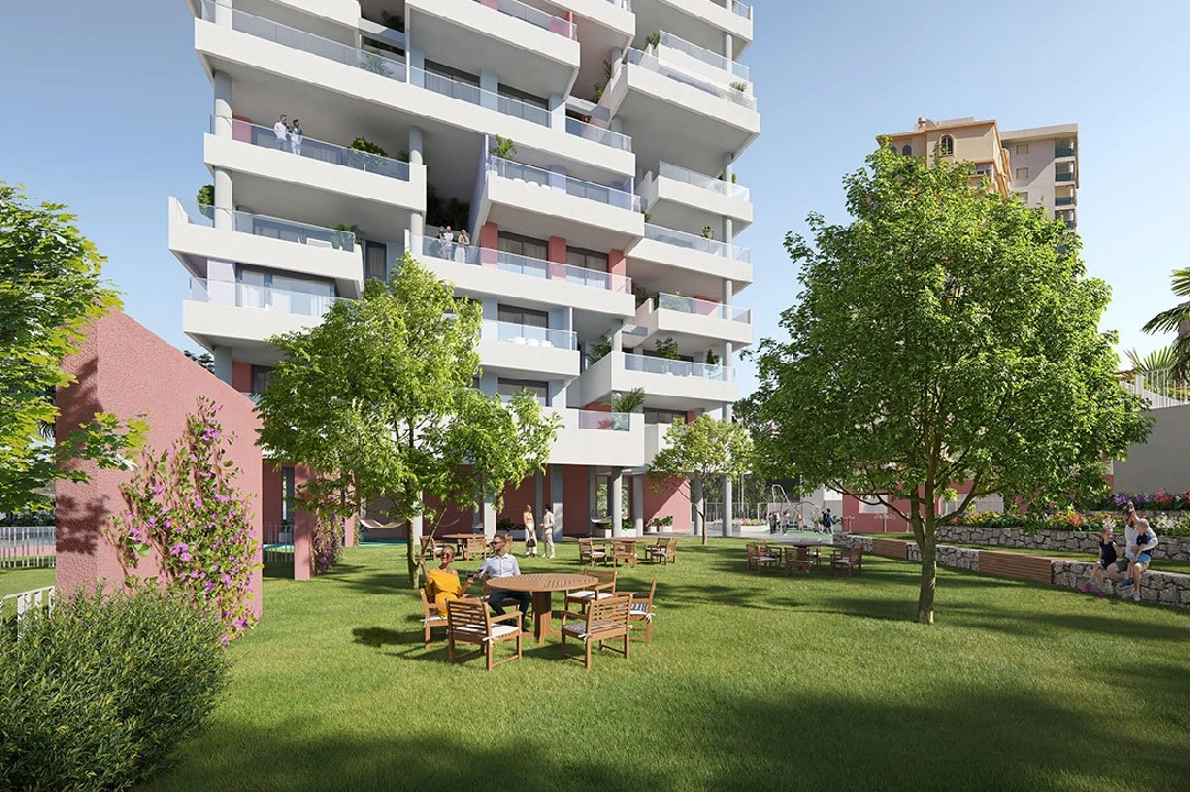 apartamento en la planta superior en Calpe en vente, construit 65 m², estado nuevo, aire acondicionado, 1 chambre, 1 salle de bains, piscina, ref.: HA-CAN-130-A01-4