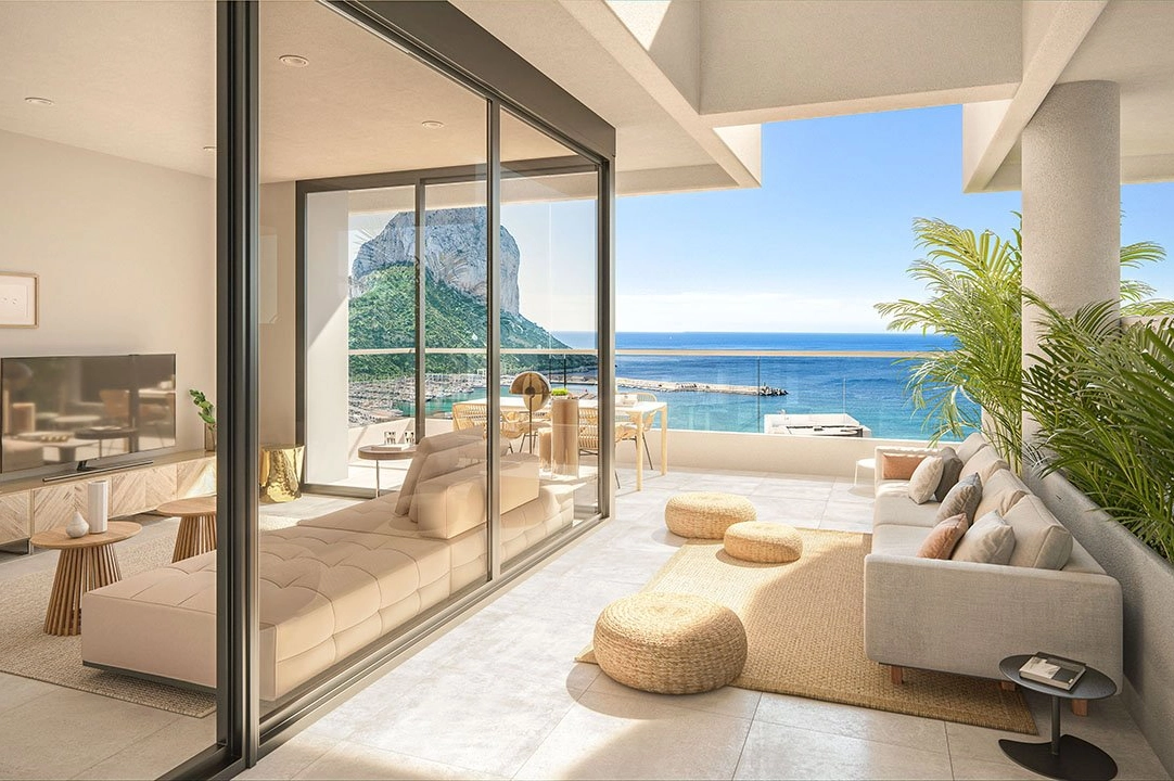 apartamento en la planta superior en Calpe en vente, construit 65 m², estado nuevo, aire acondicionado, 1 chambre, 1 salle de bains, piscina, ref.: HA-CAN-130-A01-9